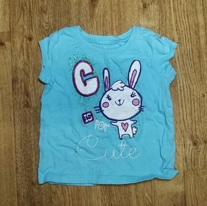 Easter bunny shirt size 6-9 months